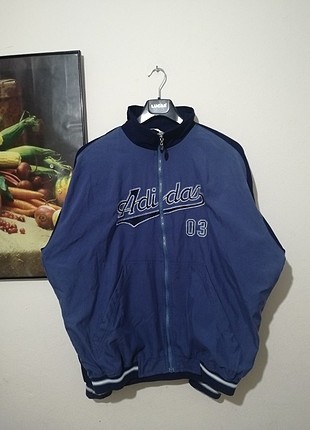 Orijinal Adidas Vintage College Bomber Jacket ceket 