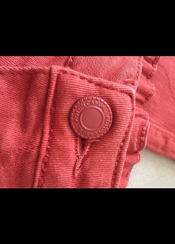 42 Beden Koton renkli kot Kanvas pantolon