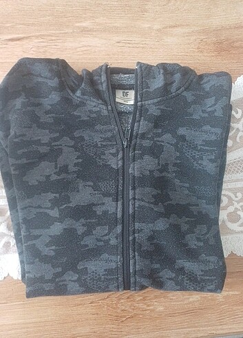 Defacto Kapşonlu sweat hırka