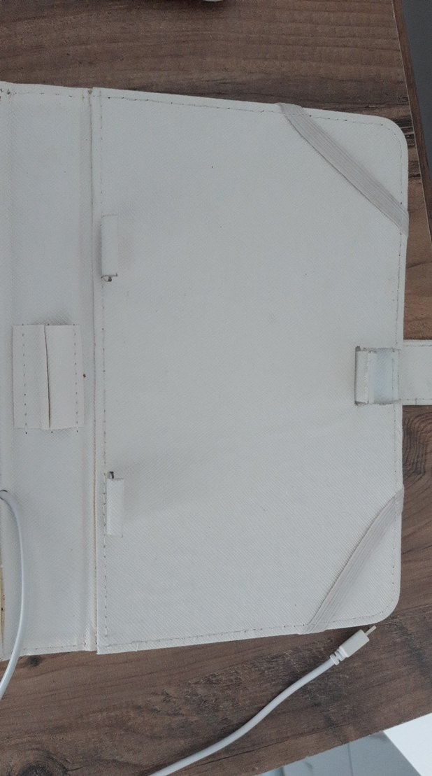 Beyaz Katlanabilir Klavye Kılıfı - Görsel 3