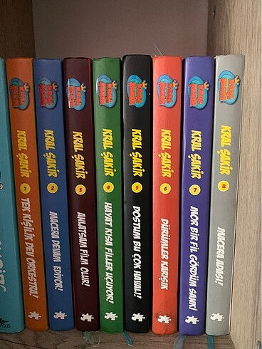 Kral Şakir 8 kitap set