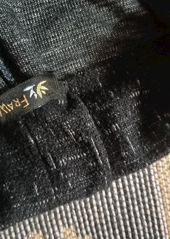 Gri Örme Kadın Rahat Kesim Pantolon - Görsel 5