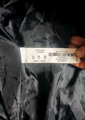 Kapüşonlu Siyah Kadın Kışlık Mont - Görsel 6