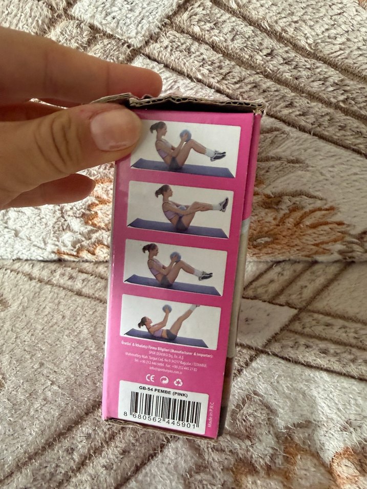 Altis Mini Pilates Topu 30 cm Pembe - Görsel 3