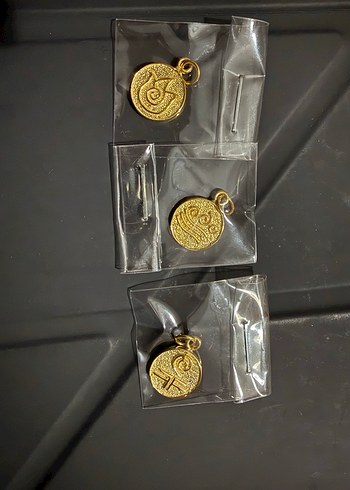 Burç elementi gümüş kolye ucu - ateş - Görsel 2