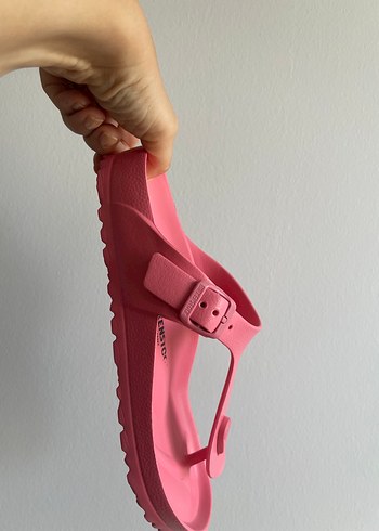 38 Beden pembe Renk Birkenstock gizeh eva pembe terlik