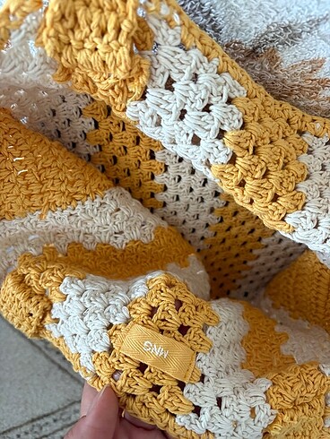 Mango tığ işi çanta - Görsel 7