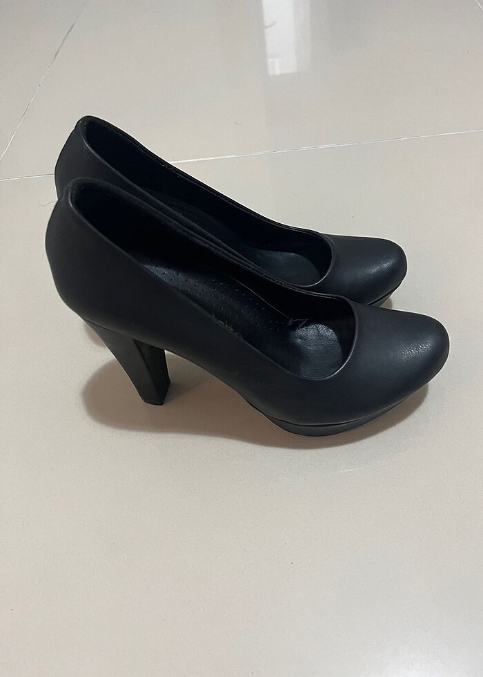 36 numara platform topuklu ayakkabı - Görsel 2