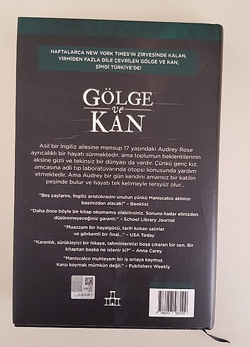  Beden Renk Karındeşen Jack serisi Kerri Maniscalco Gölge ve kan 
