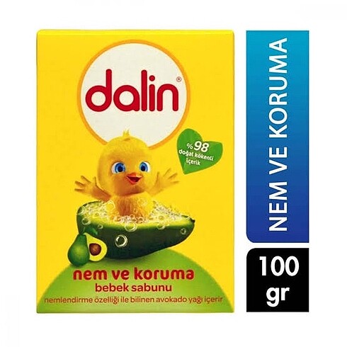 DALİN AVAKADOLU SABUN 100 GR