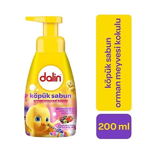 DALİN KÖPÜK SABUN ORMAN MEYVELİ 200 ML