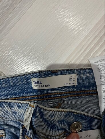 34 Beden Zara kot