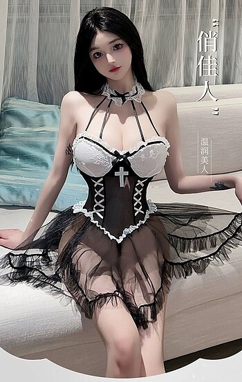 Seksi hizmetçi kostümü