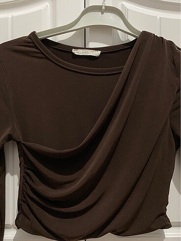 H&M Kahverengi bluz