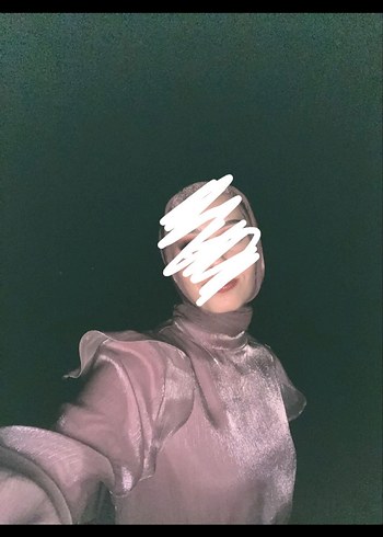 Pembe Uzun Drapeli Kadın Elbisesi - Görsel 3