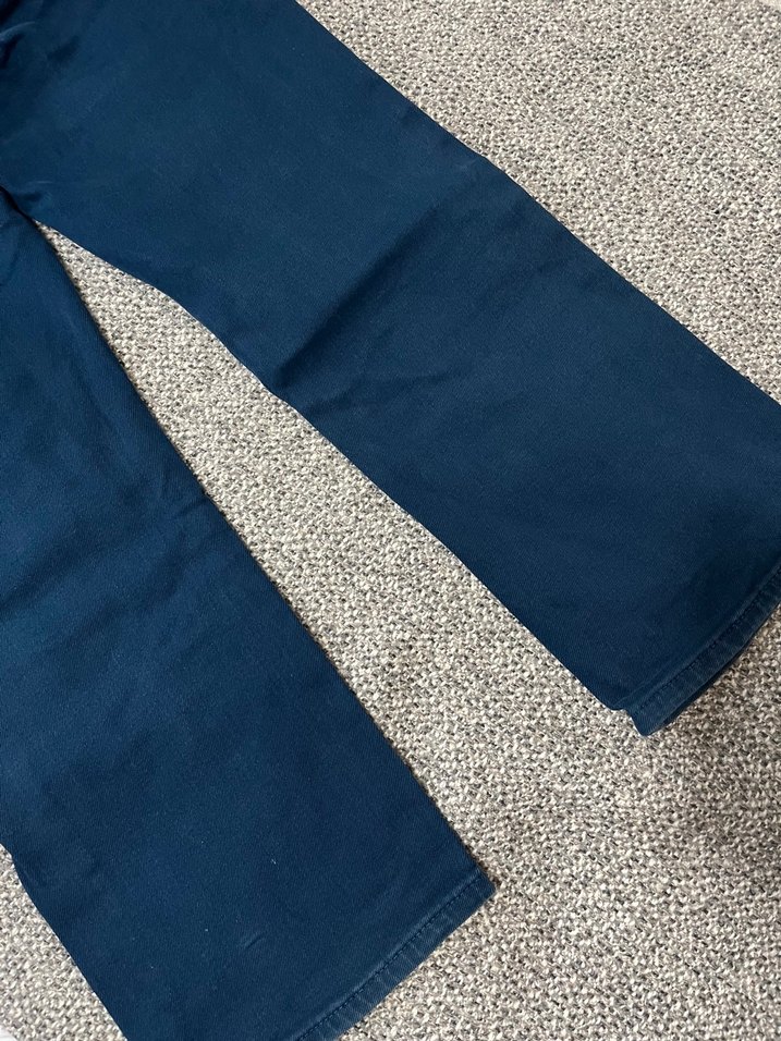 Kadın Lacivert Midi Denim Pantolon - Görsel 2