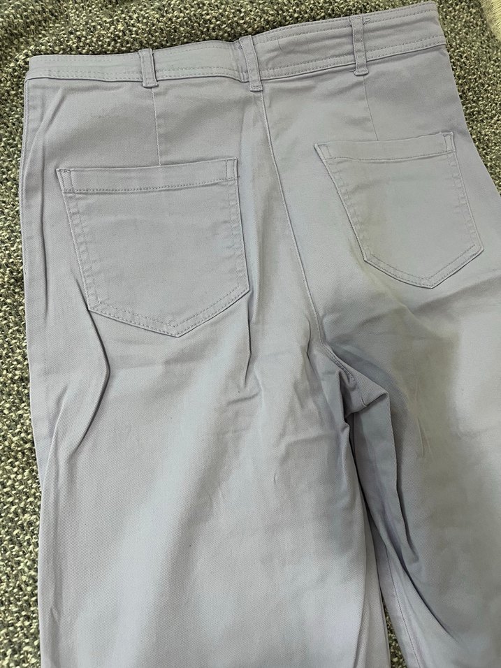 Lila Midi Kadın Kot Pantolon - Görsel 2