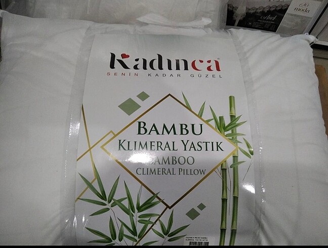 Bambu yastık