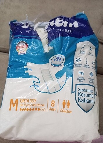 6 Beden: 16+ kg Beden Hasta bezi medium
