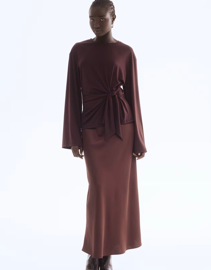 Belden bağlamalı bluz xxs - Görsel 2