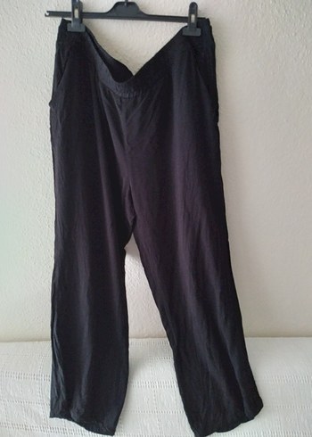 LC Waikiki Siyah Drapeli 48 beden Kadın Pantolon