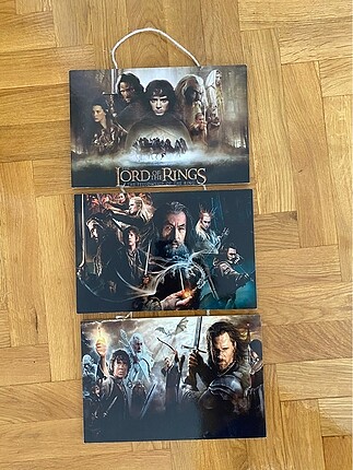 Yüzüklerin Efendisi Tahta Poster