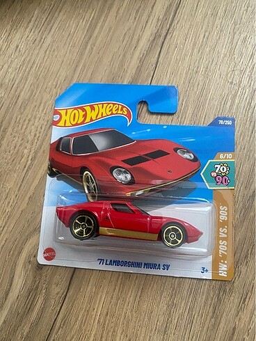 Hot Wheels 71 Lamborghini Mıura SV
