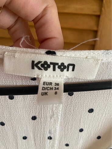 36 Beden Koton asimetrik elbise