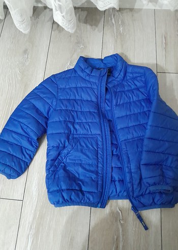 Erkek Çocuk Mavi İnce Mont