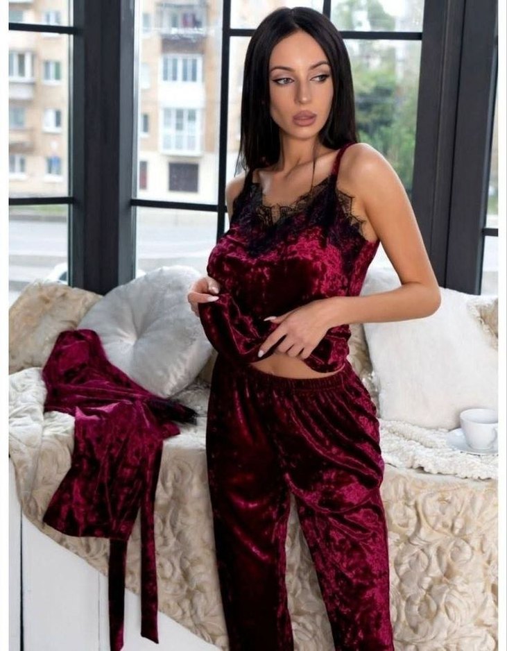 Pijama takım gecelik elbise mevcuttur sayfada - Görsel 4