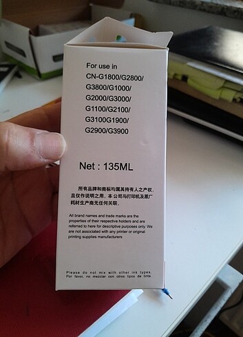 CANON YAZICI MÜREKKEBİ SIFIR TAKIM - Görsel 5