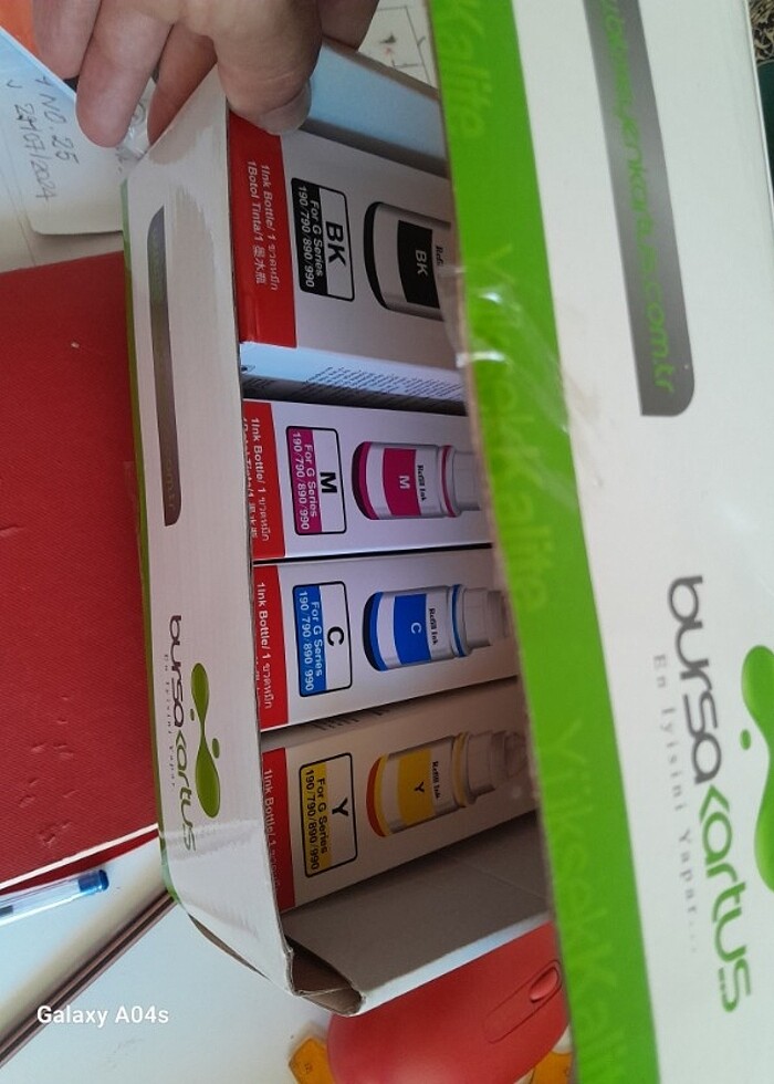 CANON YAZICI MÜREKKEBİ SIFIR TAKIM - Görsel 3