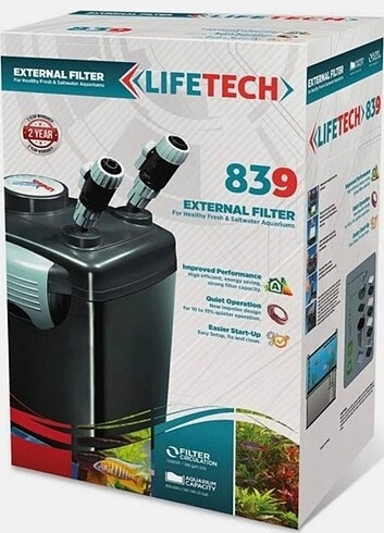 Lifetech 839 Dış filtre
