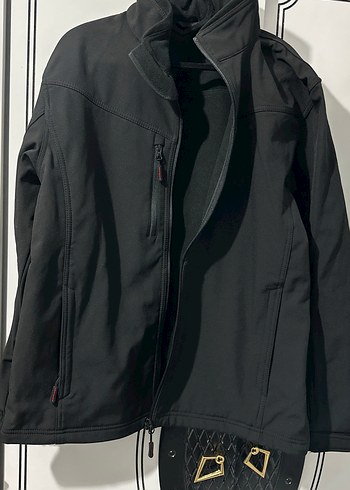 Siyah Fermuarlı kadın Street Wear Ceket