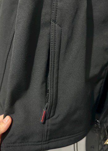 Diğer Siyah Fermuarlı kadın Street Wear Ceket