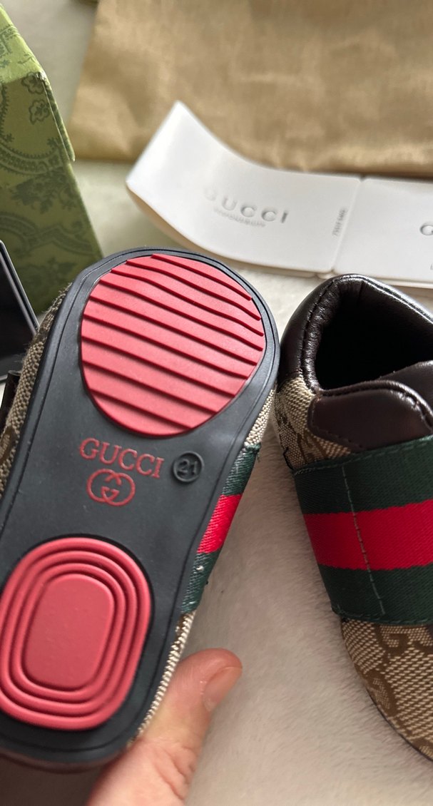 Erkek Bebek Kahverengi Yılan Desenli İlk Adım Ayakkabısı - Görsel 3