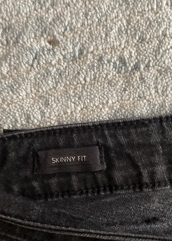 Erkek Siyah Normal Kesim Denim Jean - Görsel 3