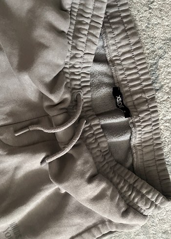 Gri Rahat Kesim Kadın Eşofman Altı - Görsel 3