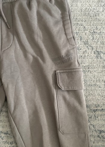 Gri Rahat Kesim Kadın Eşofman Altı - Görsel 2