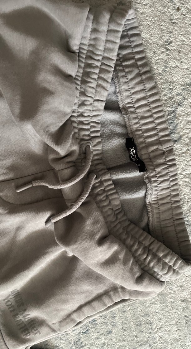 Gri Rahat Kesim Kadın Eşofman Altı - Görsel 3