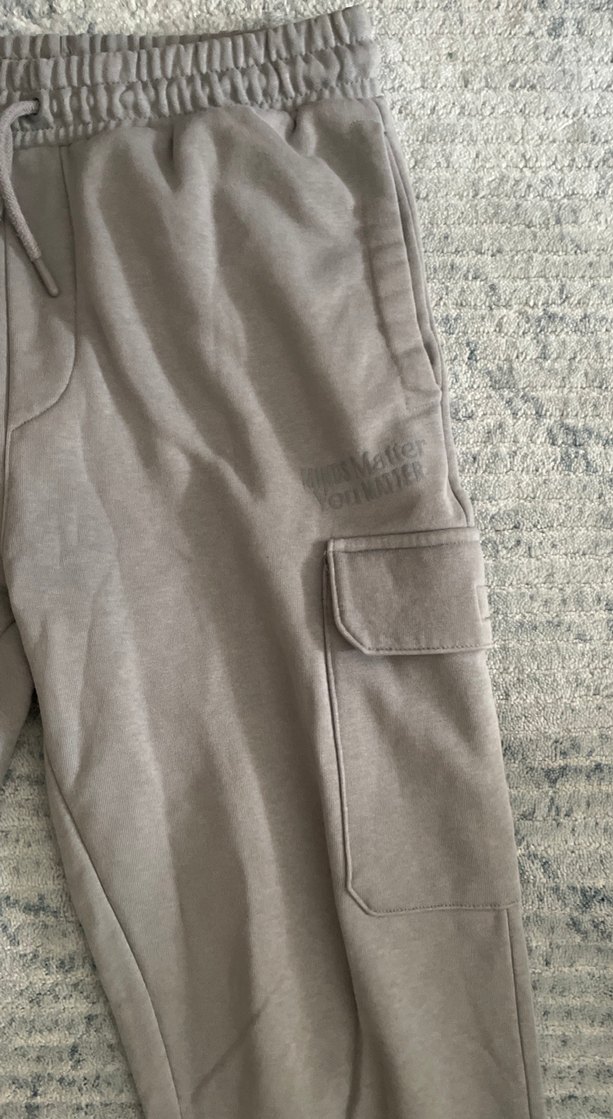 Gri Rahat Kesim Kadın Eşofman Altı - Görsel 2