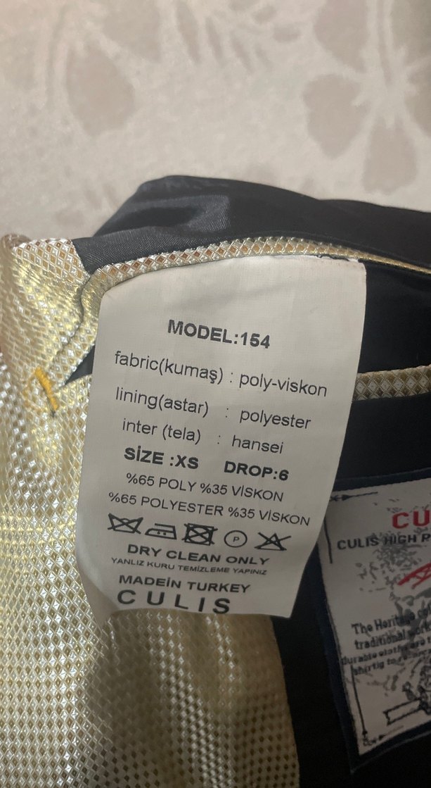 Gri Erkek Çocuk Düğmeli Ceket bedeni m l - Görsel 5