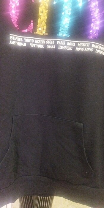 11-12 Yaş Beden Kız çoçuk switshirt