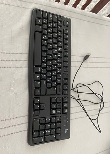 Logitech Siyah Kablolu Klavye