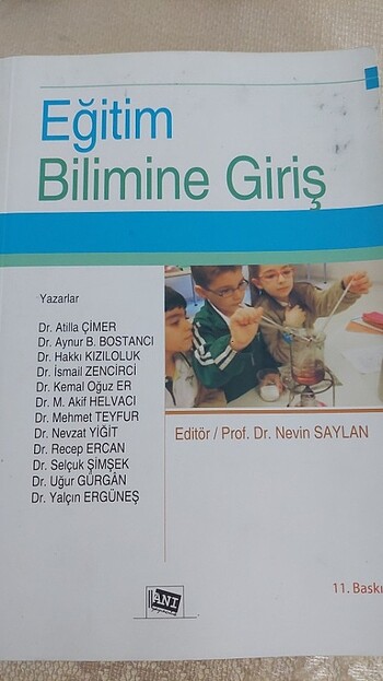 Eğitim bilimine giriş 