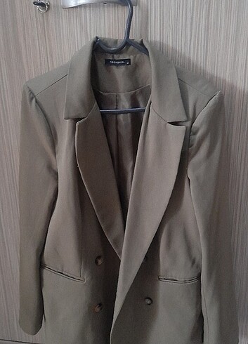 Trendyol haki blazer ceket 