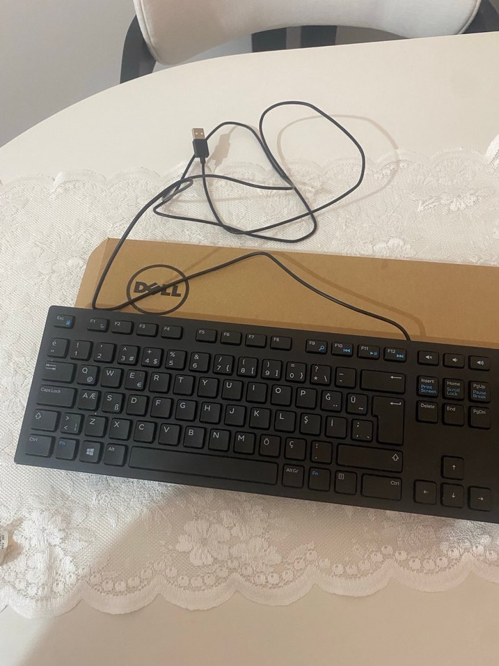Dell Kablolu Siyah Q Klavye - Görsel 4