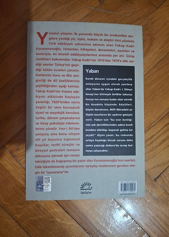 Yaban - Yakup Kadri Karaosmanoğlu Romanı - Görsel 2