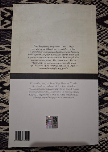 Babalar ve Oğullar - Ivan Sergeyeviç Turgenyev - Görsel 2