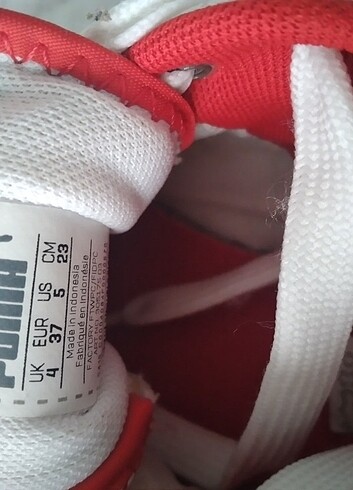 Puma Puma spor ayakkabı içi kırmızı model